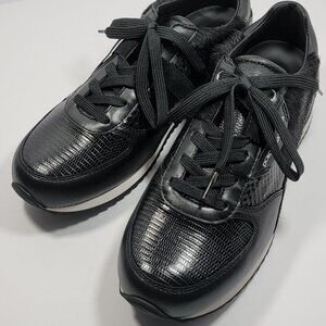 DOLCE & GABBANA Pre- Owned Multicolor Fur Sneakers